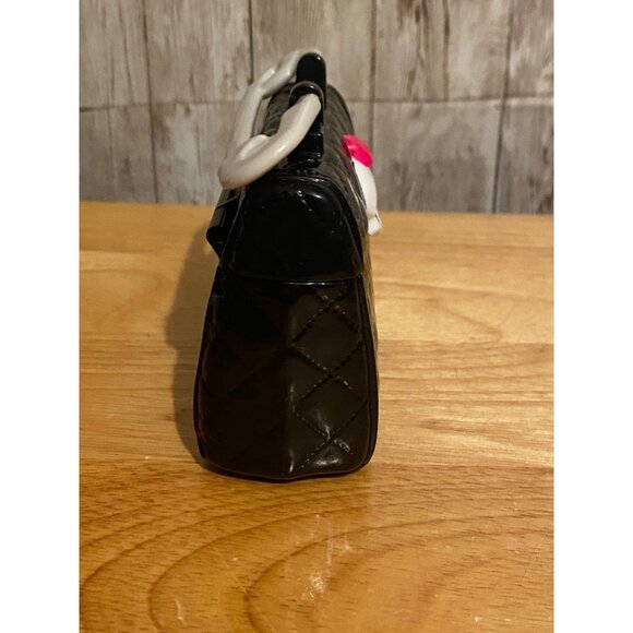 Monster High 2015 McDonald's Happy Meal Toy Mini Black Handbag Purse Skull Bow - Picture 5 of 7